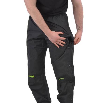 Apache Quebec Waterproof Over Trousers Black Large (36"-38" Waist)